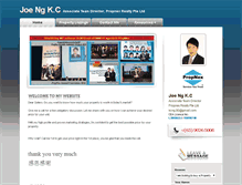 Tablet Screenshot of joeng90265006.com